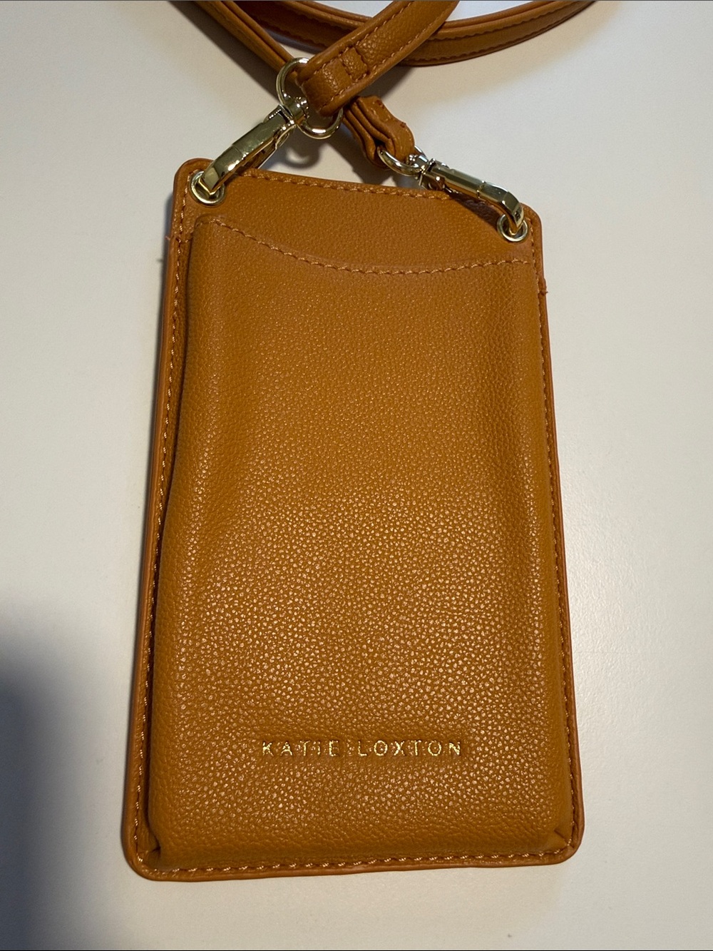 NEW KATIE LOXTON bea cell bag in mustard - Picture 4 of 4